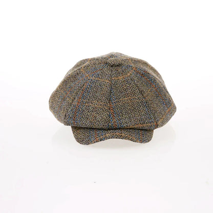 Newsboy Hat 60% Wool Men Berets Grey Herringbone Flat Caps Women British Painters Hat Autumn Winter hats Octagonal Cap BJM42
