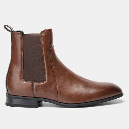 Men Boots Casual 2026 Fashion Brand Comfortable Boots Leather Chelsea boots