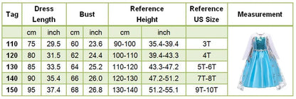 Kids Encanto Mirabel Isabela Dolores Costume Girls Elsa Belle Rapunzel Mermaid Carnival Cosplay Dress Children Princess Clothes