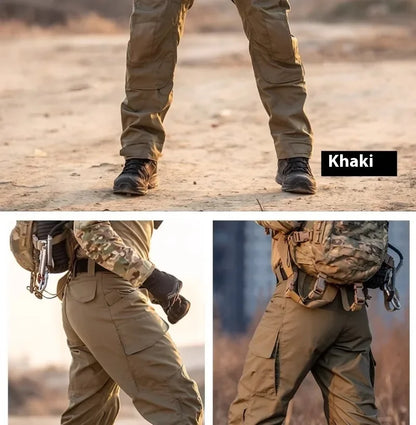 New Men Assault Scratch-resistant Wearproof Outdoor Training Pants Overalls Hiking Pants Camouflage Tactical Trousers