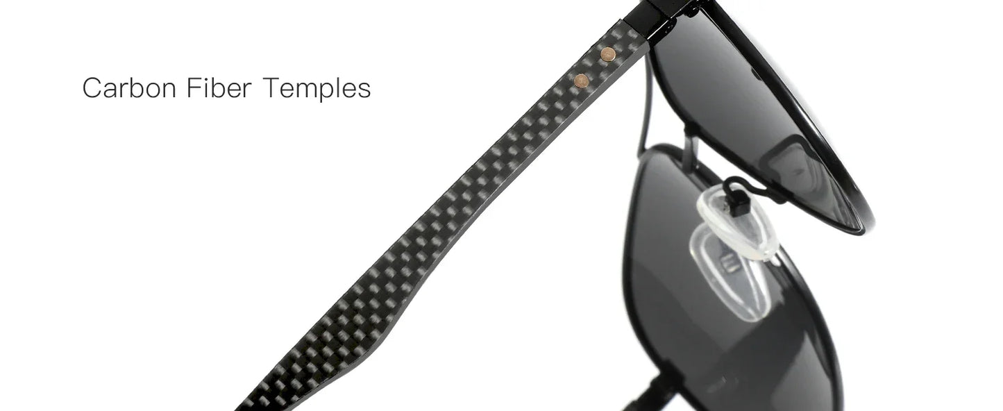 Aluminum Vintage Uv400 Pilot Polarized Sunglasses Shade for Men Driving Fishing Sun Glasses