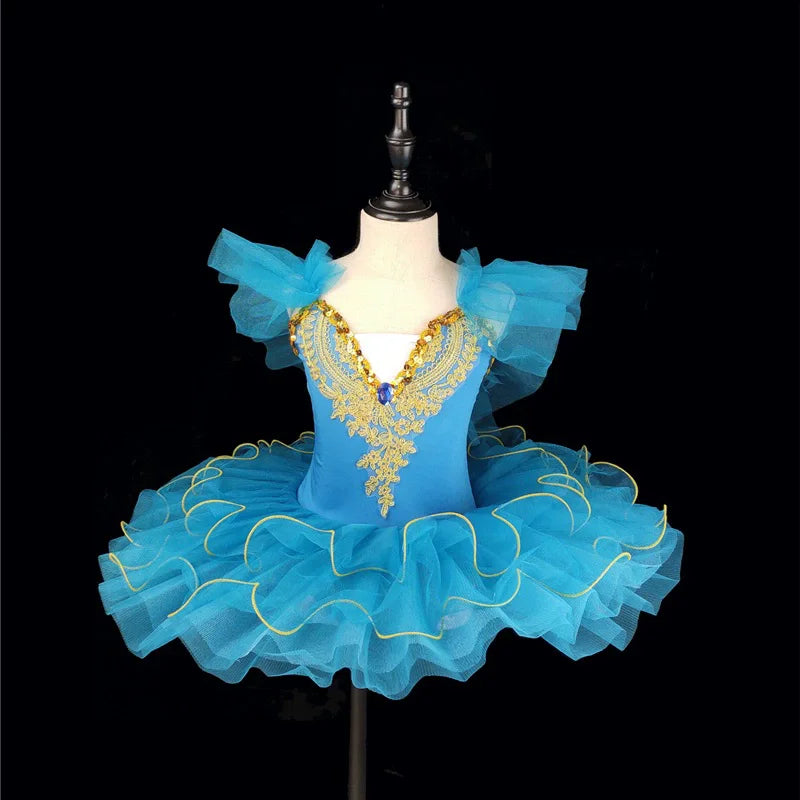 Kids Outfit Ballet Leotard Girl Dress Elegant Vestido Girls Clothes Tutu Baby Dresses Children Ballet Skirt Dance Costume Summer