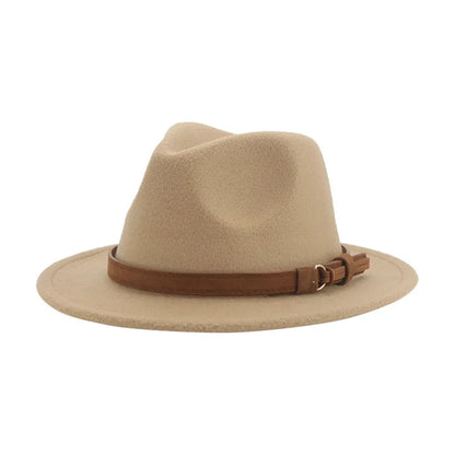 Hats for Women Fedoras Girls Hat Boys Hat Felted Kids Baby Caps Small 52cm 54cm Belt Wedding Cute Kid Fedoras Sombreros De Mujer
