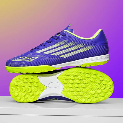 New Men Football Boots Professional Comfortable Sports Shoes Soccer Shoes Boys Sneakers Match Ankle Non-Slip TF/FG Unisex