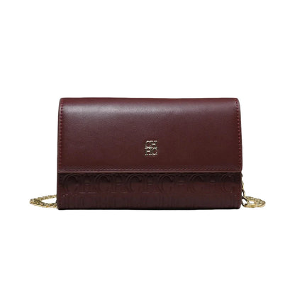 Fashion Women's Shoulder Bag with Letter Printing Design 2026 Festival Essential Versatile Women's Chain Bag