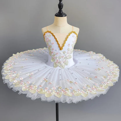 Princess Performance Fairy Tutu Kids Clothes Ballet Leotards for Girls Dress Stage Costumes Dance Wear Summer Children Clothing