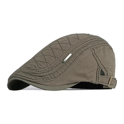 Men Women Beret Spring Autumn Cotton Flat Cap Ivy Gatsby Newsboy Hat Fashion Adjustable Vintage Cabbie Hats