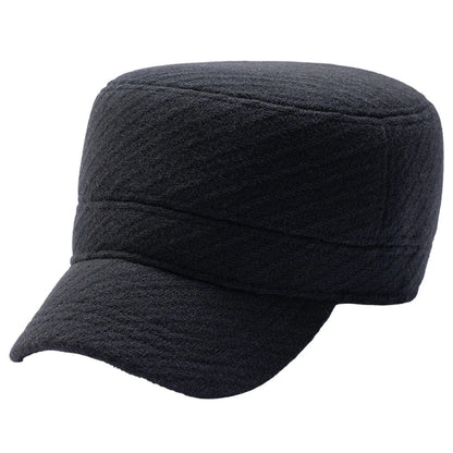 Winter Bomber Hat with Visor Warm Earflaps Hat Warm Lined Baseball Cap Trapper Hunting Hats Oversize Cadet Hat for Big Head Men