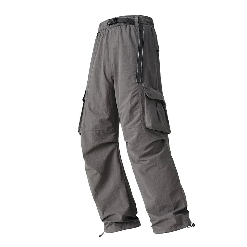 Outdoor Hiking Pants Male Waterproof Wear-Resistant Trekking Paratrooper Trousers Autumn Breathable Mountaineering Cargo Pants