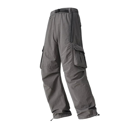 Outdoor Hiking Pants Male Waterproof Wear-Resistant Trekking Paratrooper Trousers Autumn Breathable Mountaineering Cargo Pants