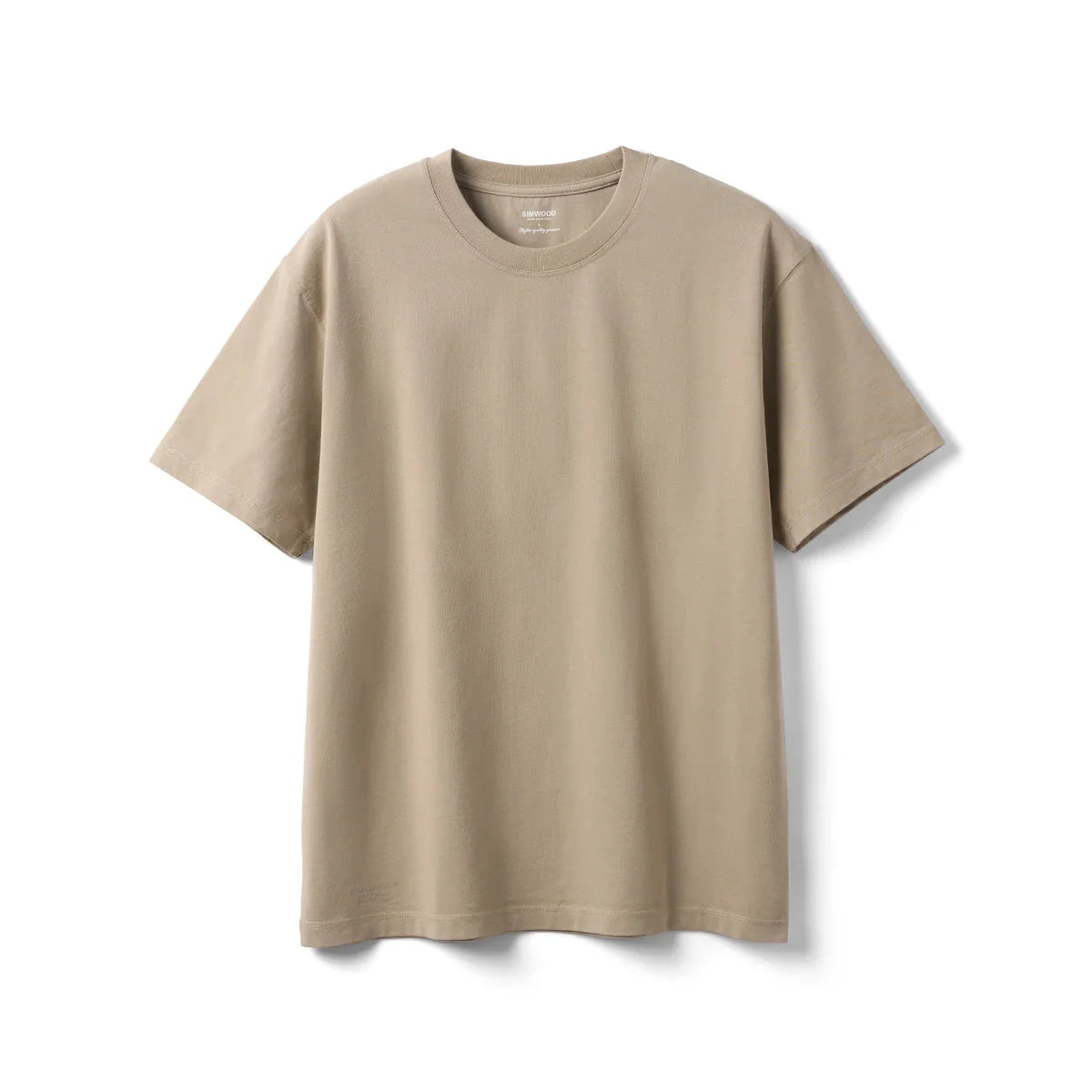 2026 Summer New Oversize 310gsm 100% Cotton T-shirts Men Quality Breathable Solid Color Comfortable Tops
