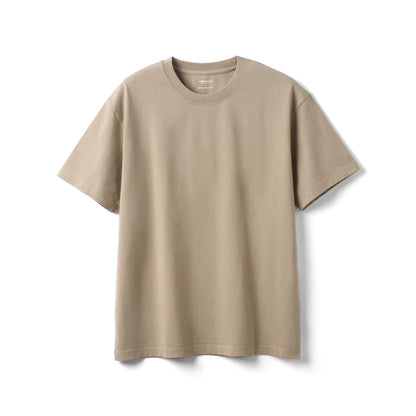2026 Summer New Oversize 310gsm 100% Cotton T-shirts Men Quality Breathable Solid Color Comfortable Tops