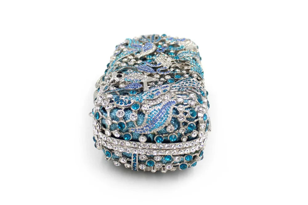 New Arrivals Owl Motif Evening Shoulder Bag Hot Shiny Lady Fashionable Evening Handbag Purse