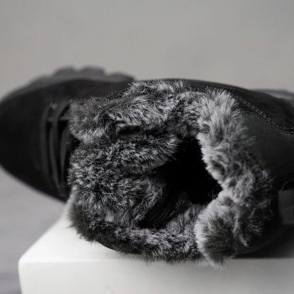 Men Winter Snow Boots with Fur Outdoor Sneakers Men Shoes 2023 New Male Warm Footwear Ankle Boots for Men Botines Botas Hombre