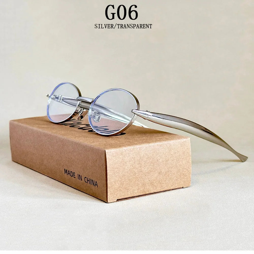 Oval Sunglasses Women Trendy 2025 Luxury Vintage Sunglass Fashion Glasses Dropshipping Lentes De Sol Mujer Lunette Soleil Femme