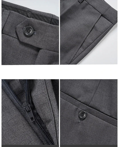 Red Men's Suit 3 Piece, Wedding Party Dress Jacket with Pants Vest, Blue, Green, Gray, Black Available, Asian Size M-5XL 6XL