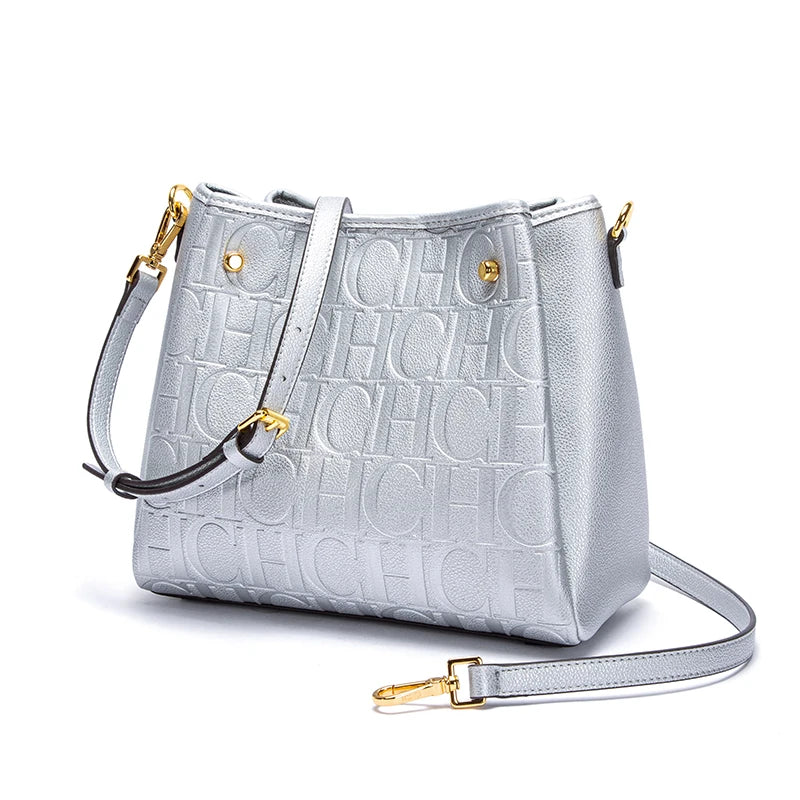 Solid Colour Design Large Capacity Women's Crossbody Bag for Daily Commuting Classic Retro Women's Shoulder Bag