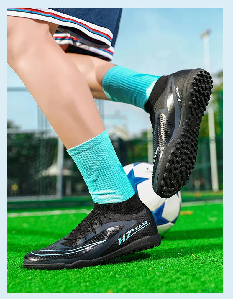 Men Football Boots New Adult Adult Professional Breathable Sports FG Fast Futsal Male Football Shoes Sneakers Turf Cleats Match
