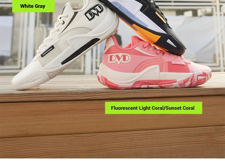 DVD Team 2.0 Basketball Shoes Wear-resistant Non-slip Professional Actual Combat Cushioning Male Sneakers 672511120