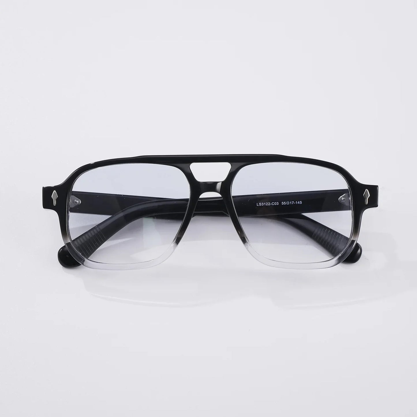 High Quality Double Beam Large Frames Sunglasses Man Sports Travel Driving UV Protection SUN GLASSES Support Prescription Lenses