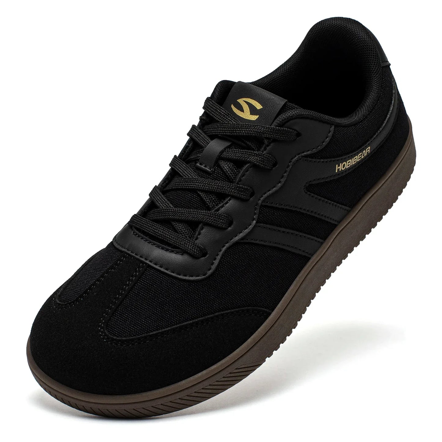 Wide Toe Sneakers Unisex Walking Shoes Lace Up fabric Non Slip Casual Sneaker