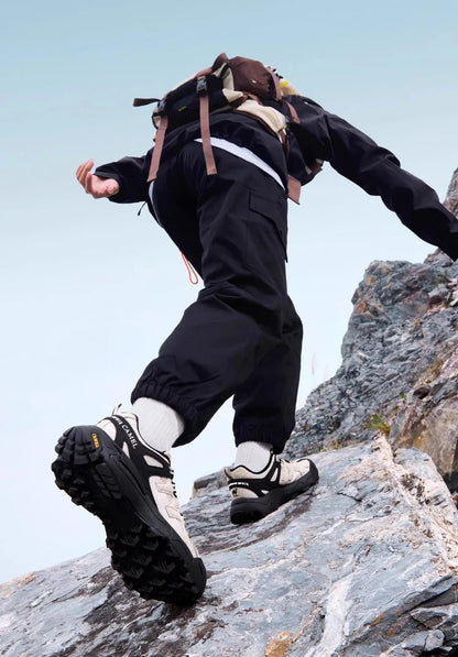 Hiking Shoes Breathable Mesh Casual Sports Shoes for Men Trekking Shoes Anti-slip and Shock Absorption 2025 New