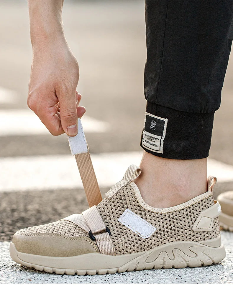 Breathable Indestructible Shoes Insulation 6KV Work Sneakers Summer Anti-puncture Safety Shoes Men Construction Footwear 2026