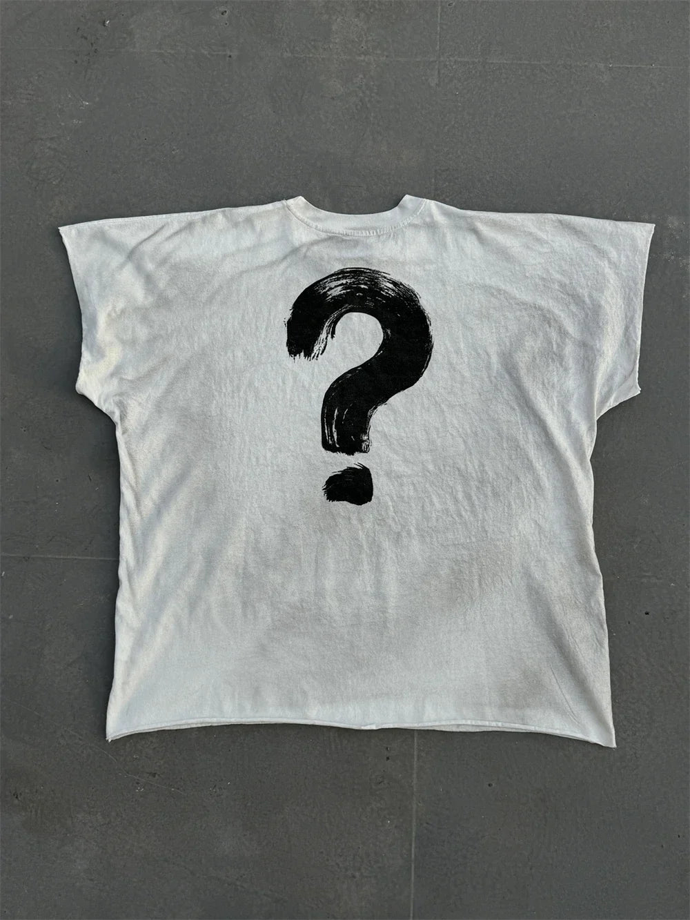 WHAT THE HELL Saint T-Shirts Men Women Best Quality Heavy spray dirty dirty soil air Washed TEE Vintage T Shirt