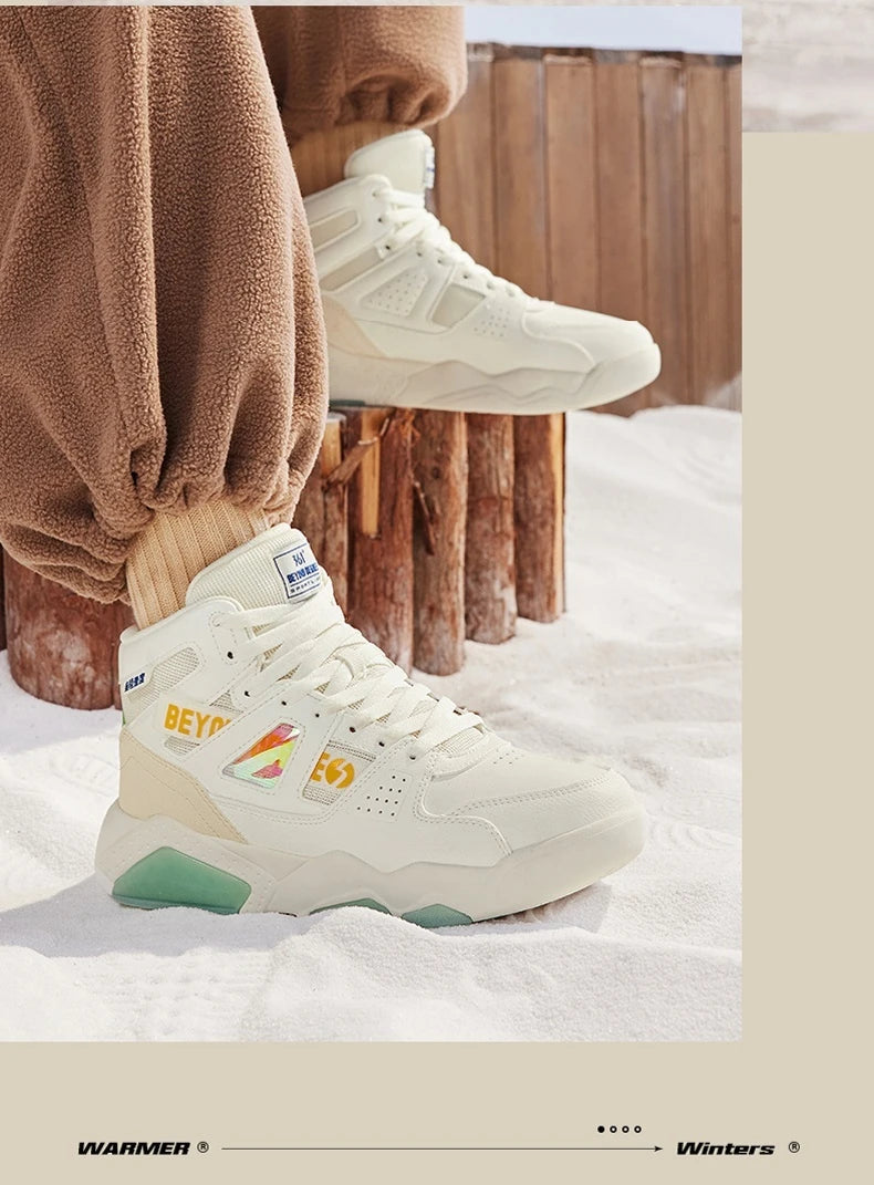 Men's Sports Shoes Winter Plus Velvet Warm Cotton Sneakers Casual Outdoors Comfortable Anti-slip Soft 672346602BF