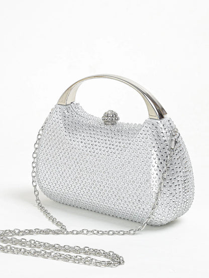 Mini Hot Diamond Shell Box Handy Dinner Bag