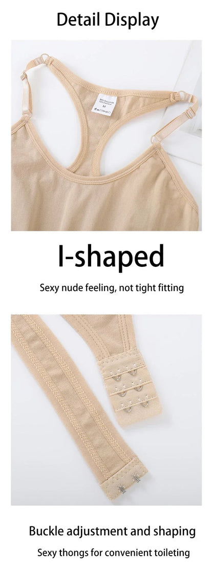 Seamless Shapewear Bodysuit Women Fajas Colombianas Full Body Shaper Thong Soft Tummy Control Butt Lifter Slimming Underwear
