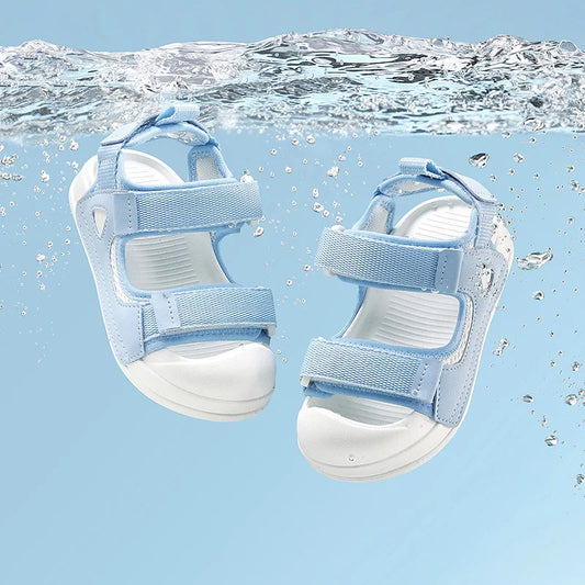 Cheerful Mario Summer Cute Outdoor Sandals for Kids Walking and Travel