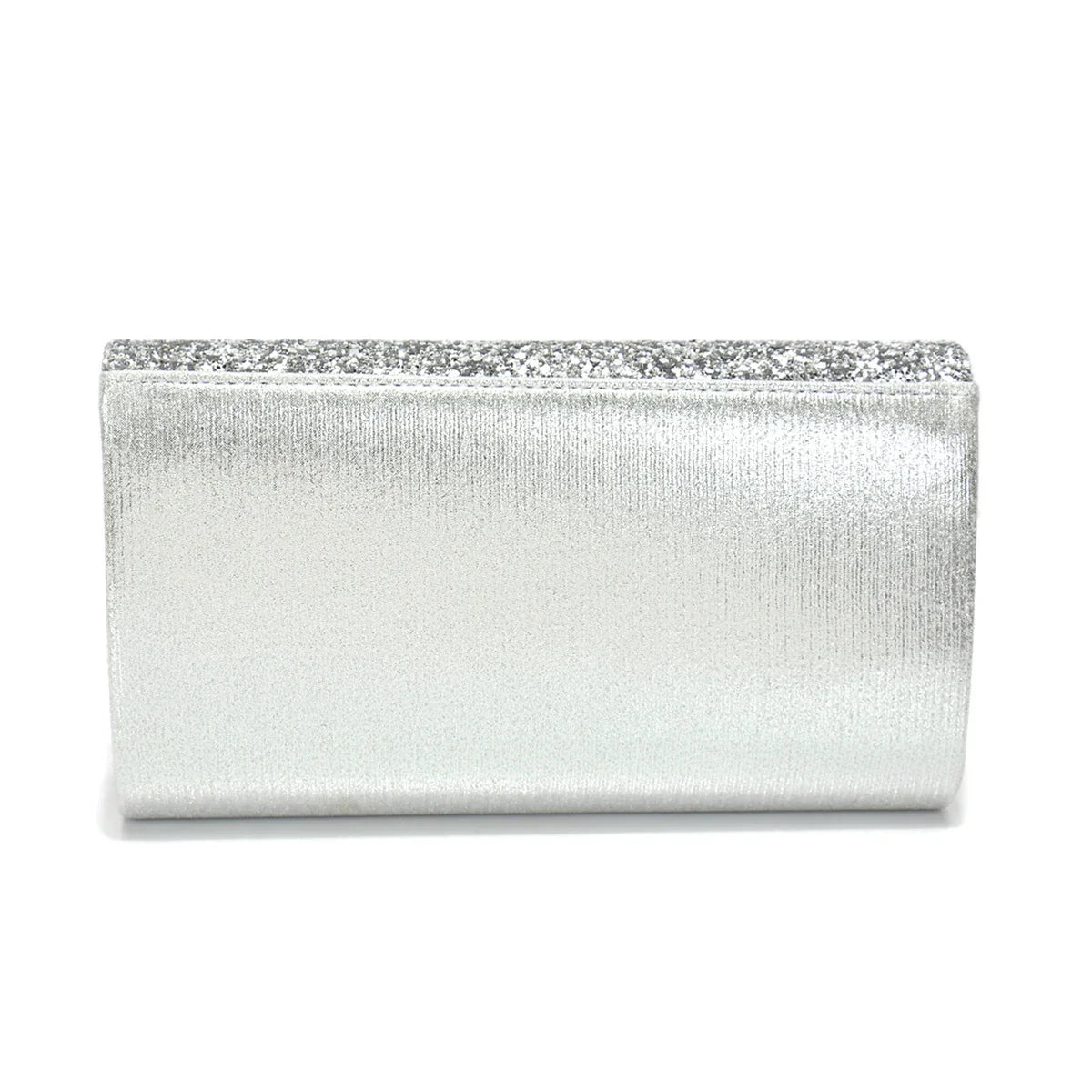 V Design Metal Chain Glamorous Design Evening Bags Envelope Shaped Sequins Handbags For Prom Dinner Wedding Banquet Purse