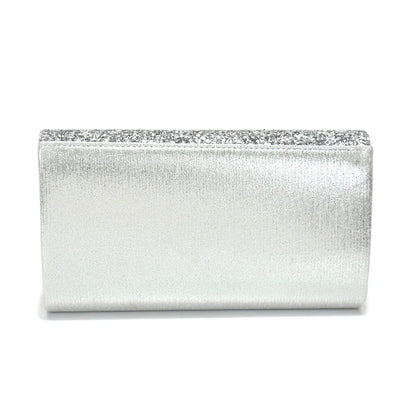 V Design Metal Chain Glamorous Design Evening Bags Envelope Shaped Sequins Handbags For Prom Dinner Wedding Banquet Purse