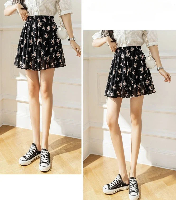 A Line Midi Female Skirts High Waist Women's Skirt Summer Luxury Elegant Stylish New In Premium Chic Cheap Offer Aesthetic Hot V