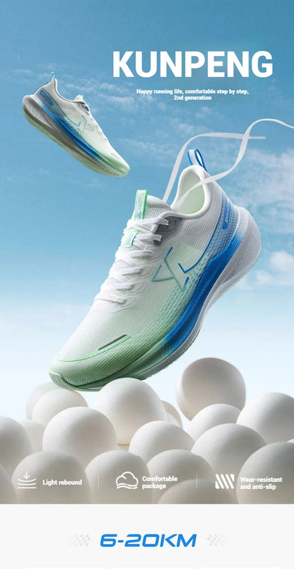 Men's Running Shoes 2025 Summer Lightweight Breathable Cushioning Shock-absorbing Rebound Sport Shoes 875219110025
