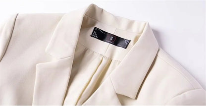 Advanced Sense Temperament Slim Small Blazers New Spring Autumn Short Women Jacket Casual Coffee Suit Coat Female Blazer Outwear