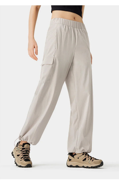 Outdoor Hiking Pants for Women Men's Casual  Trousers 2024 Autumn Sports Pants Loose Functional Overalls  Windproof
