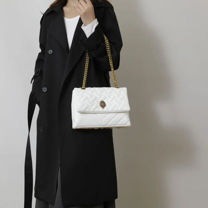 2026 New Women's Bag, Textured Rhombus Embroidery Chain, Versatile Single Shoulder Hot Selling Crossbody