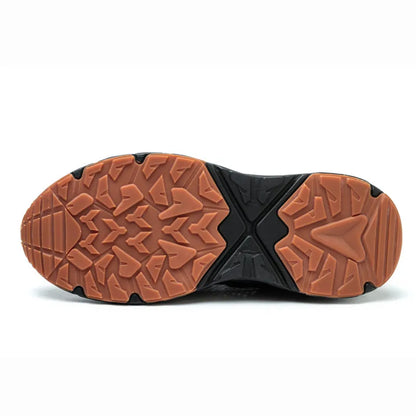 Fashion 2025 New Summer Breathable Safety Work Shoes Sneakers Comfortable Steel Toe Anti Puncture Indestructible Men Boots