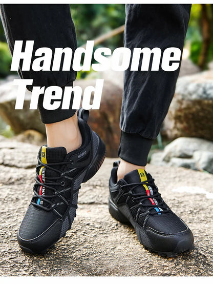 2025 Hiking Shoes Men's Non-slip Wear-resistant Comfortable Outdoor Hiking Sports Shoes Outdoor Running Shoes Walking Sports Sho