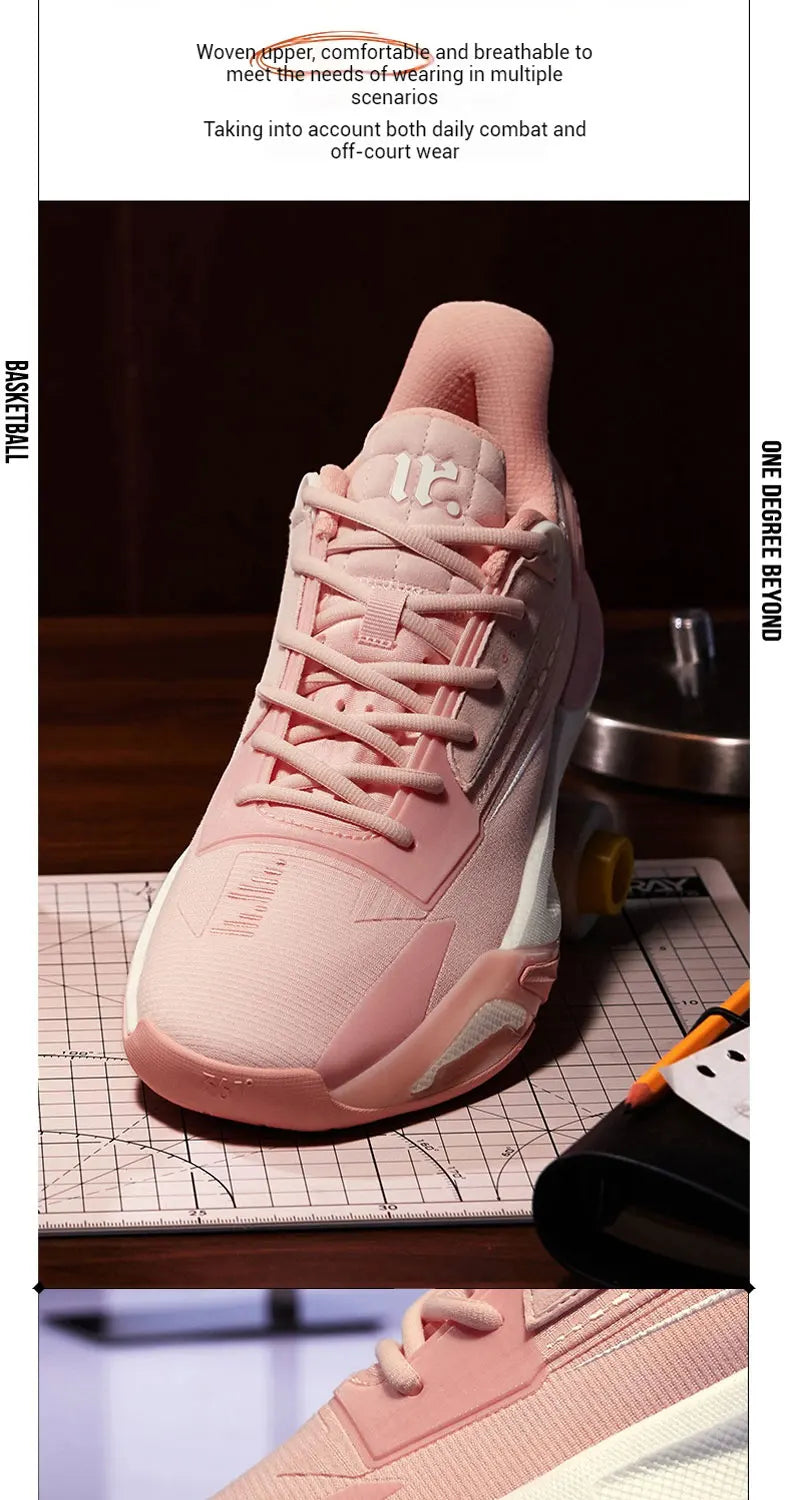 Genesis Men's Basketball Shoes Profssional Training Light Breathable Wear-resistant Non-slip Male Sneakers 672511111