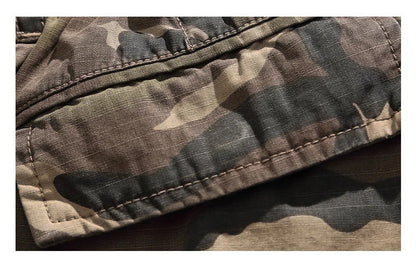 High Quality American Retro Ast Craft Camouflage Cargo Pants For Men Clothing Outdoors Tactical Pants Casual Baggy Trousers Male