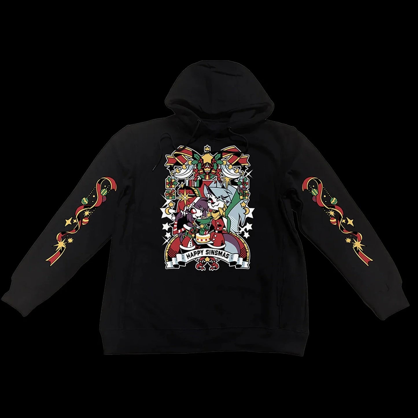 Autumn Winter Hoodies Helluva Boss Hell's Belles Graphic Pullover Men Women Oversized Sweatshirt Fleece Warm Winter Tracksuits