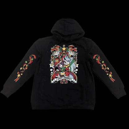 Autumn Winter Hoodies Helluva Boss Hell's Belles Graphic Pullover Men Women Oversized Sweatshirt Fleece Warm Winter Tracksuits