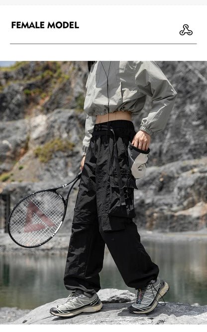 Outdoor Hiking Pants Male Waterproof Wear-Resistant Trekking Paratrooper Trousers Autumn Breathable Mountaineering Cargo Pants
