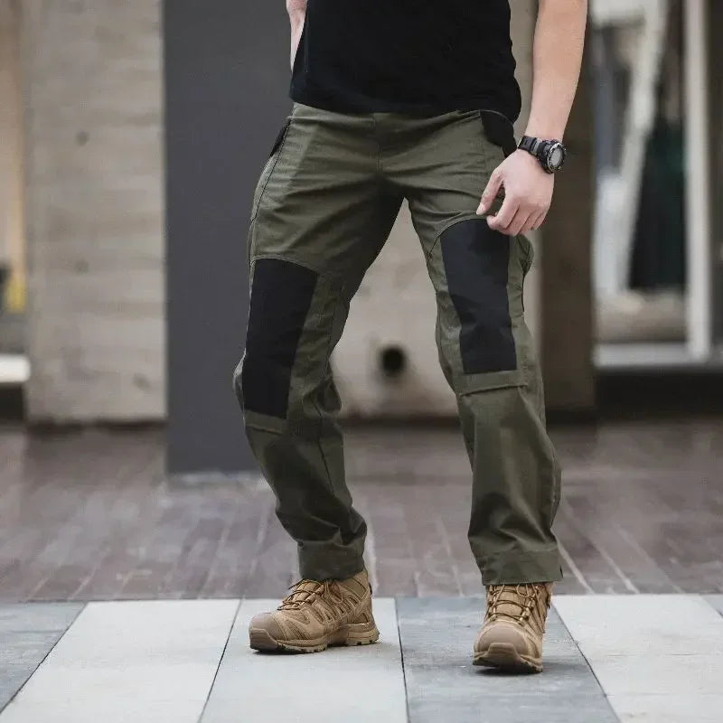 Men Hunting Tactical Cargo Pants  Green Hiking Trousers Multi Pockets Gray Uniform Paintball Airsoft Autumn  Work Clothing