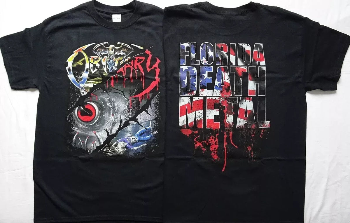 Classic Rock Obituary Album 3D Print T-shirt Summer Unisex Streetwear Men Women Hip Hop Trend Short Sleeve Tee Oversized Y2k Top