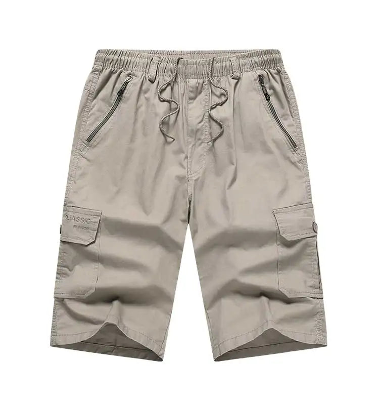 Big Size Men's Sports Casual Shorts Fashion Loose Straight Cargo Shorts Cotton Comfortable Beach Running Short Pants