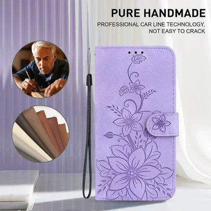 Leather Phone Case For iphone 15 14 13 12 11 Pro Max XS XR 7 6 6 6s Plus SE SE3 se4 2024 Wallet Lanyard Cover
